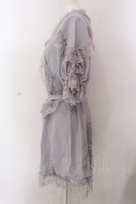 画像3: 【SALE】Swankiss / RS cross chiffon　O/P  公式色展開グレー O-25-02-24-082-CA-OP-IG-ZT133 (3)