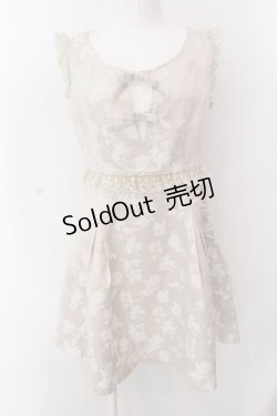画像1: Swankiss / HS european ribbon O/P  ベージュ O-25-02-24-083-CA-OP-IG-ZT337