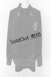 ACDC RAG / ムーンバニードールズシャツ  ブラック O-25-02-24-089-PU-BL-IG-OS