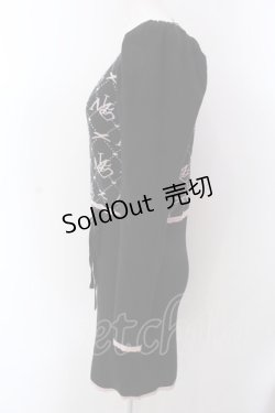 画像3: Millor TOKYO / MLモノグラムニットミニワンピ L ブラック×ピンク O-25-02-24-090-LO-OP-IG-OS