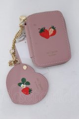 ｍ petit by misako / AMハートミラー付ポーチ  ピンク O-25-02-24-107-LO-ZA-IG-OS