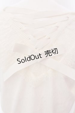 画像5: LIZ LISA / レースアップカーディガン  オフシロ O-25-02-24-011-LO-TO-OW-OS