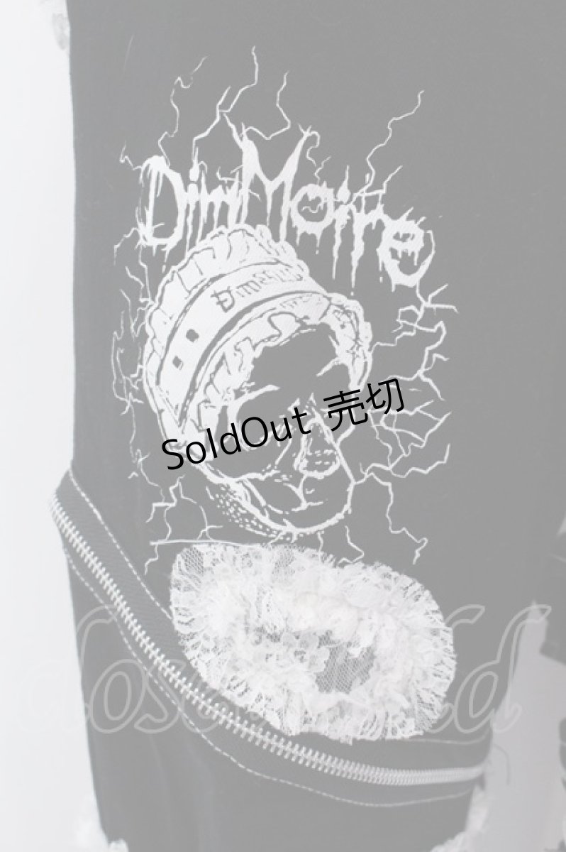 画像3: DimMoire / Deco Denim Pants　デニムパンツ M ブラック×ホワイト O-25-02-24-002-GO-PA-OW-ZI (3)