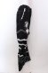 画像4: DimMoire / Deco Denim Pants　デニムパンツ M ブラック×ホワイト O-25-02-24-002-GO-PA-OW-ZI (4)