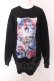 画像1: TRAVAS TOKYO / Glutton cat L/S　カットソー F ブラック O-25-02-24-018-PU-TO-YM-ZI (1)