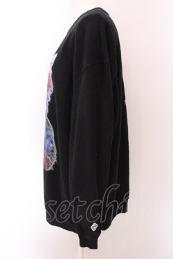 画像2: TRAVAS TOKYO / Glutton cat L/S　カットソー F ブラック O-25-02-24-018-PU-TO-YM-ZI