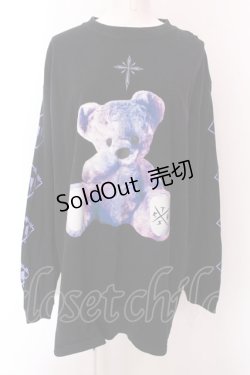 画像1: TRAVAS TOKYO / furryFurry bear L/S カットソー F ブラック O-25-02-24-019-PU-TO-YM-OS