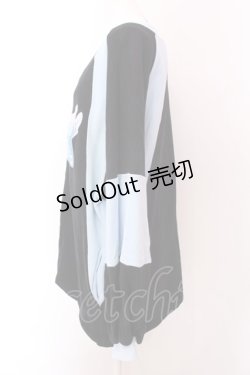 画像3: TRAVAS TOKYO / 切替チルデンプルオーバー F ブラックｘサックス O-25-02-24-020-PU-TO-YM-OS