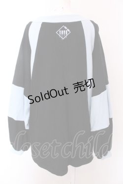 画像4: TRAVAS TOKYO / 切替チルデンプルオーバー F ブラックｘサックス O-25-02-24-020-PU-TO-YM-OS