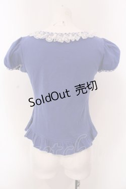 画像4: Angelic Pretty / Lovelyギンガムリボンカットソー  ブル0ー O-25-02-25-024-AP-TO-IG-OS