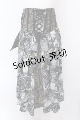 Qutie Frash / リボン袴コルセット  ブラック O-25-02-25-025-QU-SK-OW-ZY