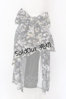 画像4: Qutie Frash / リボン袴コルセット  ブラック O-25-02-25-025-QU-SK-OW-ZY