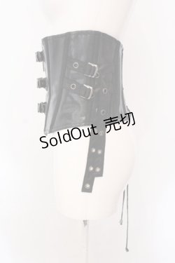 画像3: Qutie Frash / 3連ベルトコルセット  ブラック O-25-02-25-026-QU-ZA-OW-OS