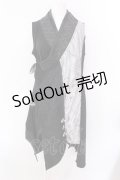 Qutie Frash / チャイナインナーチュニック  ブラック×シルバー O-25-02-25-027-QU-TO-OW-ZY