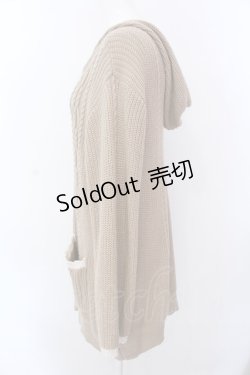 画像2: axes femme / バイカラーニットコーディガン F キャメル O-25-02-25-028-AX-TO-OW-OS