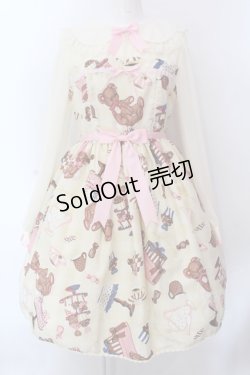 画像1: Angelic Pretty / 夢見るプレゼントワンピース  アイボリー O-25-02-25-004-AP-OP-IG-OS