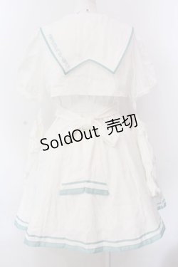 画像4: Amavel / CYBER CATS セーラーワンピース  ホワイト×ミント O-25-02-25-043-CA-OP-IG-OS