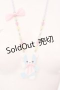 Angelic Pretty / BEAR TOYネックレス  サックス O-25-02-25-046-AP-AC-IG-OS
