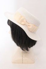 画像3: 【SALE】m petit by misako / グログランリボンカンカンボウ  オフシロ O-25-05-29-1008-LO-AC-IG-ZTK007 (3)