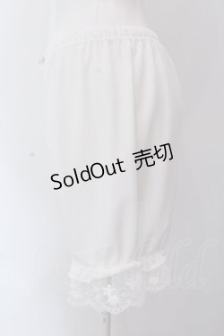 画像2: m petit by misako / NINA'S コラボドロワーズ L~LL ホワイト O-25-02-25-001-LO-PA-IG-OS