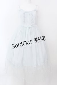 Angelic Pretty / 乙女のチュチュDollジャンパースカート  サックス O-25-02-25-005-AP-OP-IG-OS
