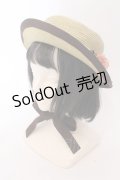 Innocent World / バラコサージュブレードハット  ナチュラル O-25-02-25-051-IW-AC-IG-OS