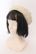 axes femme kawaii / リボンサマーベレー  ナチュラル O-25-02-25-052-AX-AC-IG-OS