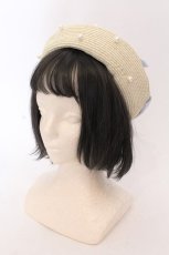 画像1: 【SALE】axes femme Kawaii / リボンサマーベレー  ナチュラル O-25-02-25-052-AX-AC-IG-ZTK007 (1)