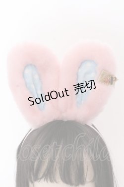 画像2: Angelic Pretty / Dolls CollectionリリカルバニーカチューシャSet 王冠欠品  ピンク O-25-05-29-1019-AP-AC-IG-ZT394-F005