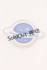 Angelic Pretty / Galaxy Planetクリップ  ネイビー×シルバー O-25-02-25-057-AP-ZA-IG-OS