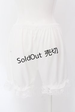 画像3: m petit by misako / NINA'S コラボドロワーズ L~LL ホワイト O-25-02-25-001-LO-PA-IG-OS
