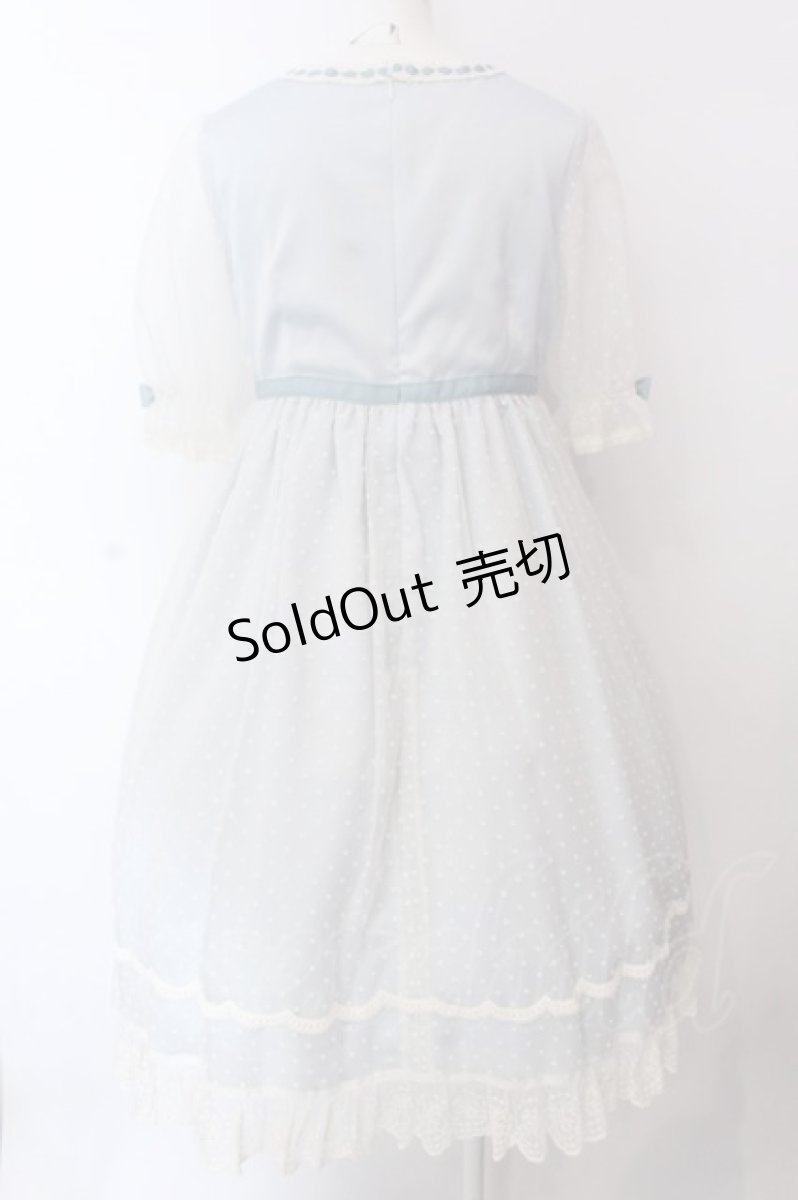 画像5: Melody BasKet / Snow Whiteドレス  サックス O-25-02-25-008-LO-OP-IG-ZT180 (5)