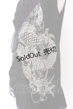 画像3: Qutie Frash / インナーチュニック  ブラック×パープル O-25-02-25-021-QU-TO-OW-OS