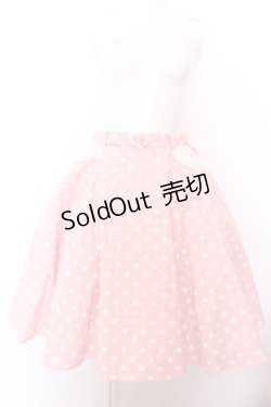 画像1: Angelic Pretty / Milkshakeドットサーキュラースカート  ピンク O-25-02-26-005-AP-SK-OW-OS