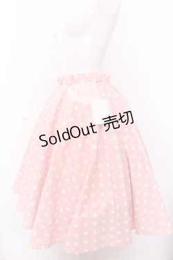 画像2: Angelic Pretty / Milkshakeドットサーキュラースカート  ピンク O-25-02-26-005-AP-SK-OW-OS