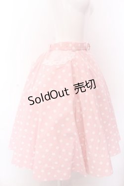 画像3: Angelic Pretty / Milkshakeドットサーキュラースカート  ピンク O-25-02-26-005-AP-SK-OW-OS