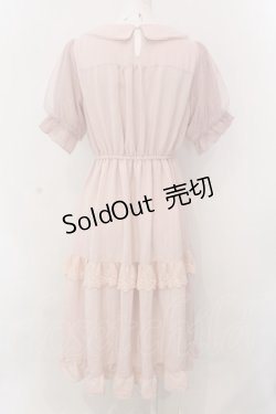 画像4: axes femme POETIQUE / ティアードドーリーワンピース M ピンク O-25-02-26-1032-AX-OP-IG-OS