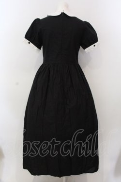 画像5: SERAPHIM / 夏のエコールワンピース（コットン　ロング丈）  クロ O-25-02-26-1003-LO-OP-OW-OS