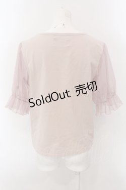 画像3: m petit by misako / MSシアーソデプルオーバー L ピンク O-25-02-26-1041-LO-TO-IG-OS