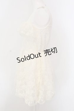 画像3: LIZ LISA / チュールレースノースリーブワンピース  アイボリー O-25-02-26-1054-LO-TO-IG-OS