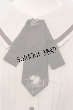 画像2: axes femme / タイ付ブラウス L ベージュ O-25-02-26-1008-AX-BL-IG-OS