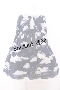 画像1: Angelic Pretty / Misty Skyワンピース  ネイビー O-25-02-26-007-AP-OP-OW-OS