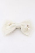 Angelic Pretty / Party Princessバレッタ  アイボリー O-25-02-26-074-AP-AC-OW-OS