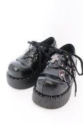 GURURU / 厚底シューズ 36 ブラック O-25-02-26-075-PU-SH-OW-OS