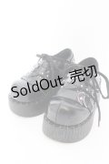 GURURU / 厚底シューズ 36 ブラック O-25-02-26-075-PU-SH-OW-OS