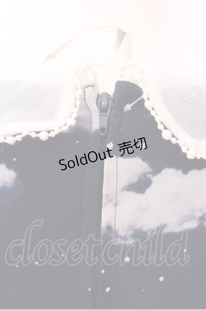 画像6: Angelic Pretty / Misty Skyワンピース  ネイビー O-25-02-26-007-AP-OP-OW-OS (6)