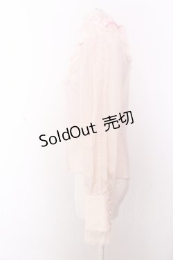 画像3: BABY,THE STARS SHINE BRIGHT / Ribbon Partyブラウス  ピンク O-25-02-26-010-BA-BL-OW-OS