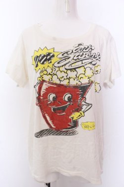 画像1: RNA / ポップコーンTシャツ  キナリ O-25-02-26-020-PU-TS-OW-ZI