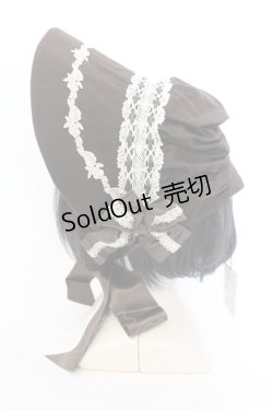 画像4: Innocent World / クラシカルリボンボンネット  ブラウン O-25-05-29-1016-IW-AC-IG-ZT-K004