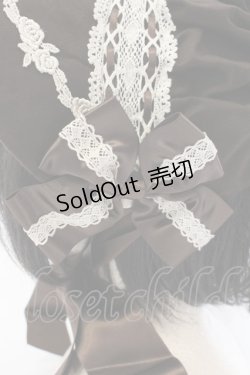 画像5: Innocent World / クラシカルリボンボンネット  ブラウン O-25-05-29-1016-IW-AC-IG-ZT-K004